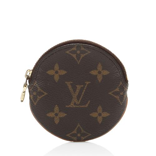 Louis Vuitton Monogram Canvas Round Coin Pouch