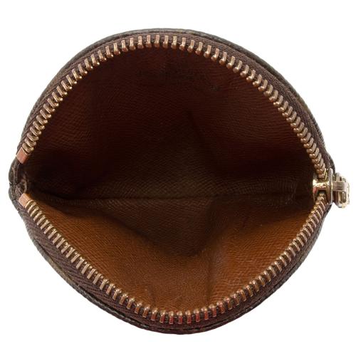 Louis Vuitton Monogram Canvas Round Coin Pouch