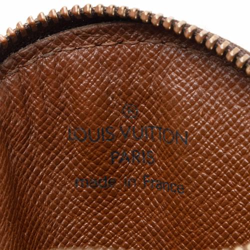 Louis Vuitton Monogram Canvas Round Coin Pouch