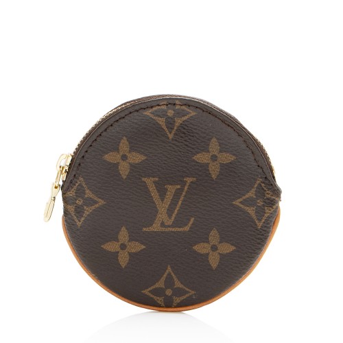 Louis Vuitton Monogram Canvas Round Coin Pouch