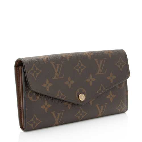 Louis Vuitton Monogram Canvas Sarah Wallet