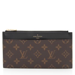 Louis Vuitton Monogram Canvas Slim Purse Wallet