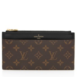 Louis Vuitton Monogram Canvas Slim Purse Wallet