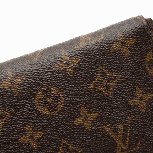 Louis Vuitton Monogram Canvas Vertical Compact Zippy Wallet