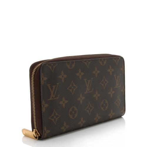 Louis Vuitton Monogram Canvas Zippy Organizer Wallet