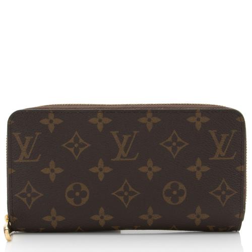 Louis Vuitton Monogram Canvas Zippy Wallet