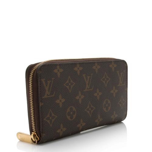 Louis Vuitton Monogram Canvas Zippy Wallet