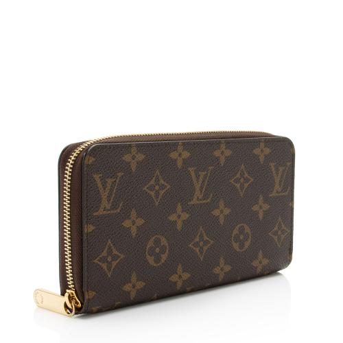 Louis Vuitton Monogram Canvas Zippy Wallet