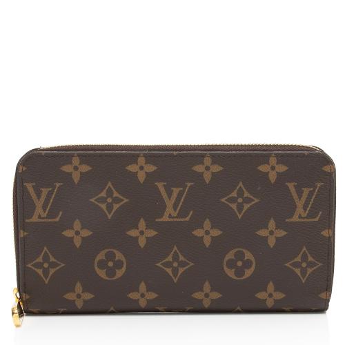 Louis Vuitton Monogram Canvas Zippy Wallet