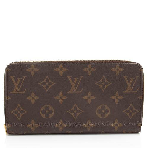 Louis Vuitton Monogram Canvas Zippy Wallet