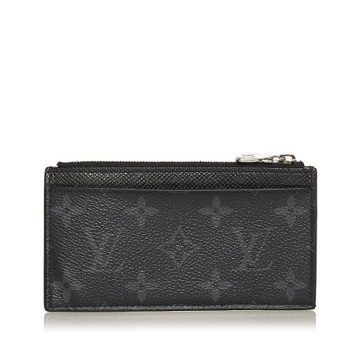 Louis Vuitton Monogram Eclipse Coin Card Holder