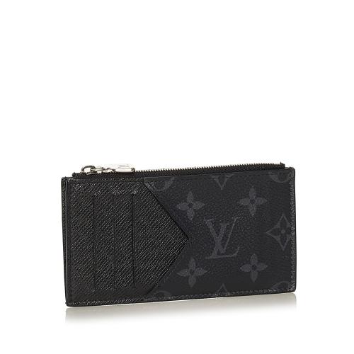 Louis Vuitton Monogram Eclipse Coin Card Holder