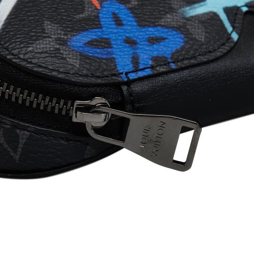 Louis Vuitton Monogram Eclipse Graffiti Glasses Pouch GM