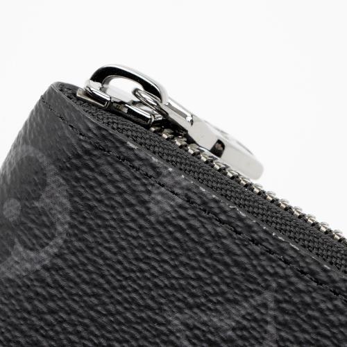 Louis Vuitton Monogram Eclipse Vertical Zippy Wallet