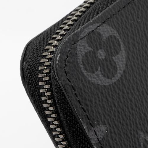 Louis Vuitton Monogram Eclipse Vertical Zippy Wallet