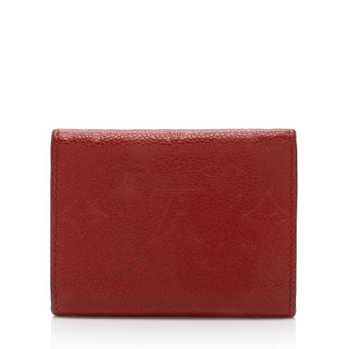 Louis Vuitton Monogram Empreinte Business Card Holder