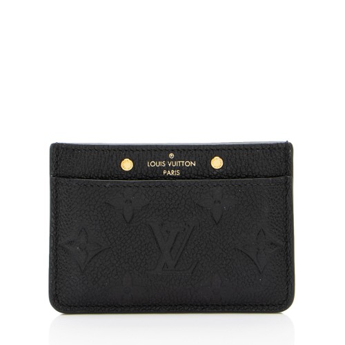 Louis Vuitton Monogram Empreinte Card Holder