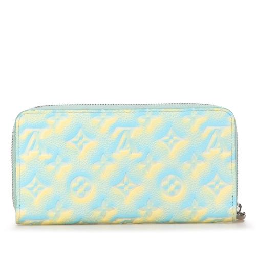 Louis Vuitton Monogram Empreinte Summer Stardust Zippy Wallet