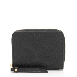 Louis Vuitton Monogram Empreinte Zippy Coin Wallet