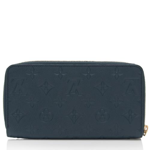 Louis Vuitton Monogram Empreinte Zippy Organizer Wallet