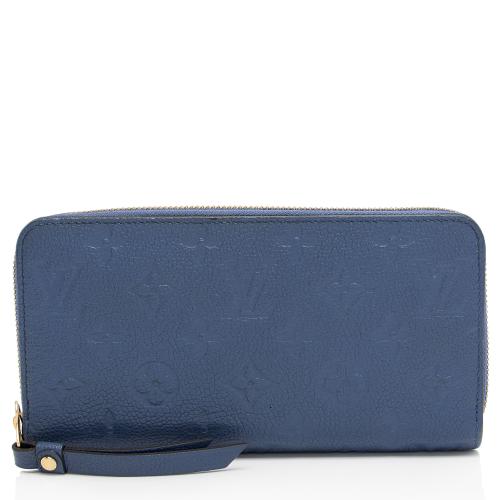 Louis Vuitton Monogram Empreinte Zippy Wallet