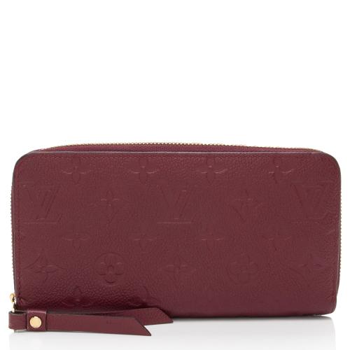 Louis Vuitton Monogram Empreinte Zippy Wallet