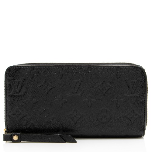 Louis Vuitton Monogram Empreinte Zippy Wallet