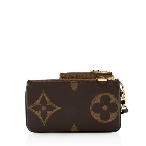 Louis Vuitton Giant Monogram Canvas Trio Pouch