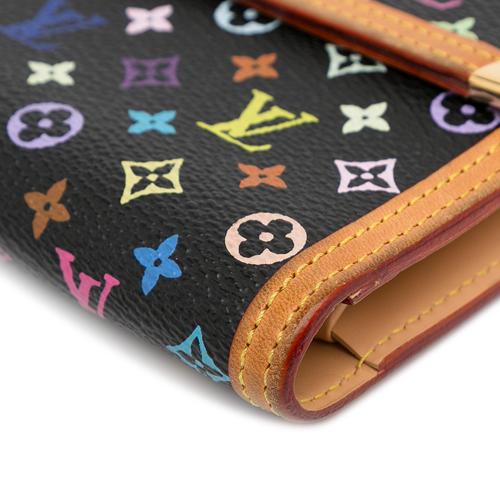 Louis Vuitton Monogram Multicolore Porte Tresor International Wallet