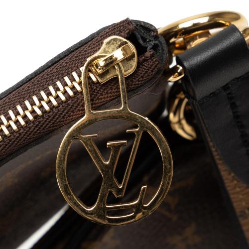 Louis Vuitton Monogram Reverse Giant Trio Pouch