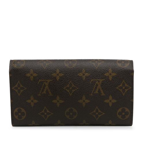 Louis Vuitton Monogram Sarah Long Wallet