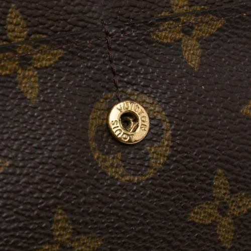 Louis Vuitton Monogram Sarah Long Wallet