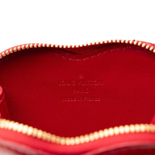 Louis Vuitton Monogram Vernis Heart Coin Purse