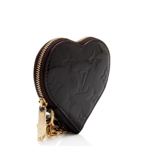 Louis Vuitton Monogram Vernis Heart Coin Wallet