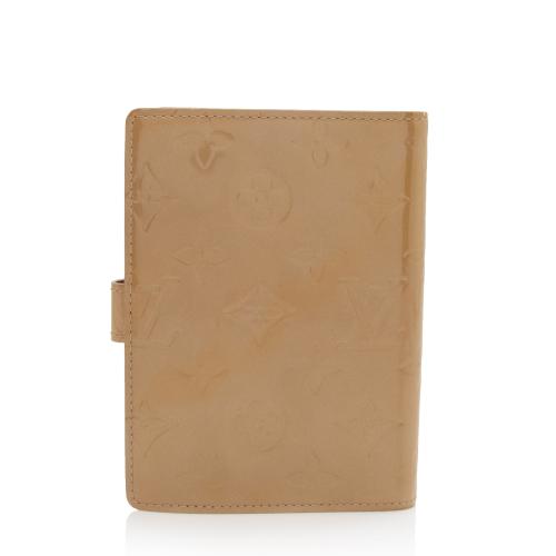 Louis Vuitton Monogram Vernis Small Ring Agenda Cover