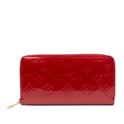 Louis Vuitton Monogram Vernis Zippy Long Wallet