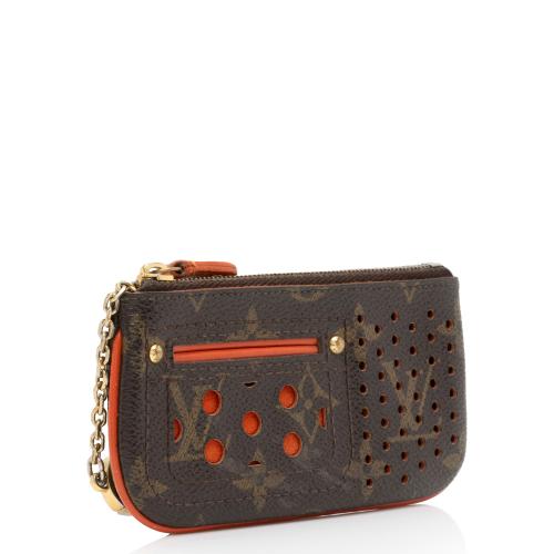 Louis Vuitton Perforated Monogram Canvas Key Pouch