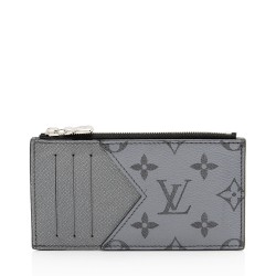 Louis Vuitton Taigarama Leather Coin Card Holder