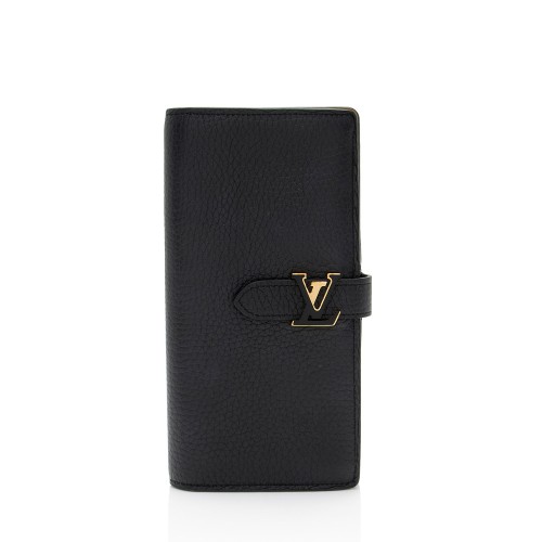 Louis Vuitton Taurillon LV Vertical Wallet