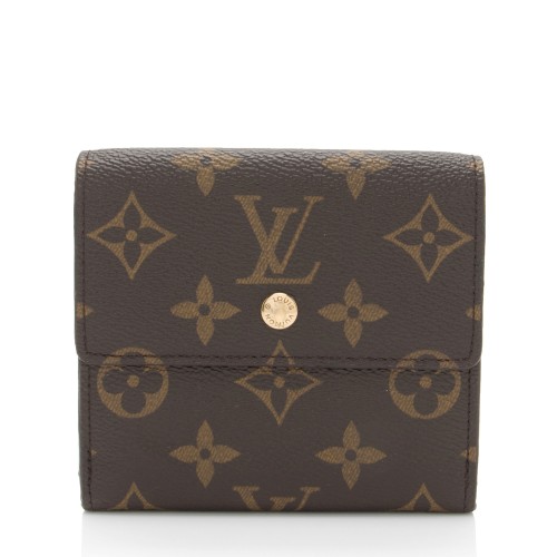 Louis Vuitton Vintage Monogram Canvas Elise Wallet