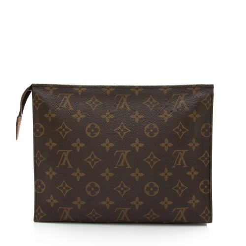 Louis Vuitton Vintage Monogram Canvas Toiletry Pouch 26