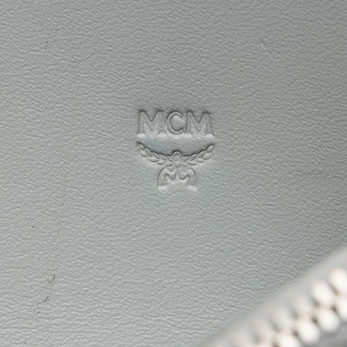 MCM Visetos Large Zip Wallet