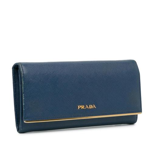 Prada Saffiano Continental Wallet