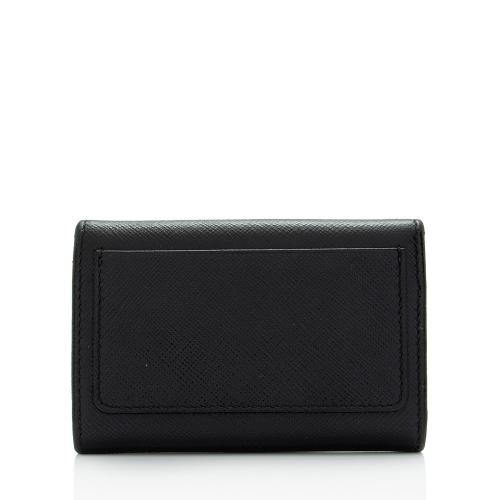 Prada Saffiano Leather 6 Key Holder