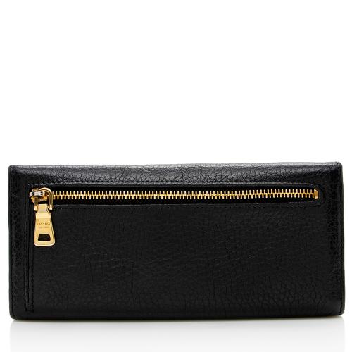 Prada Vitello Daino Long Wallet