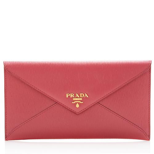 Prada Vitello Envelope Wallet