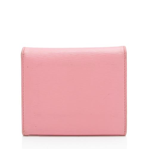 Prada Vitello Move Tri-Fold Wallet