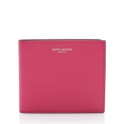 Saint Laurent Grain de Poudre E/W Wallet