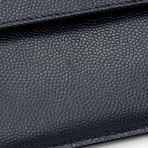 Saint Laurent Grain de Poudre Paris Bi-Fold Wallet