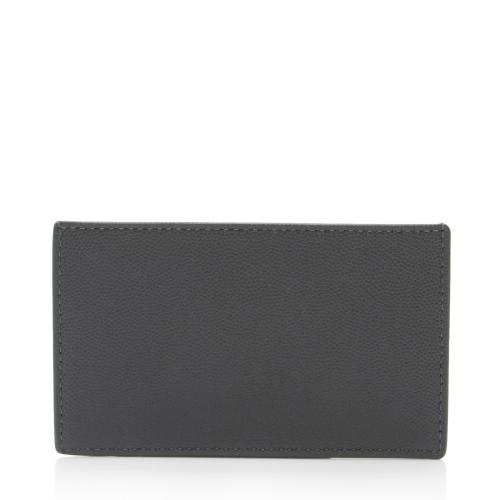 Saint Laurent Leather Card Case Insert